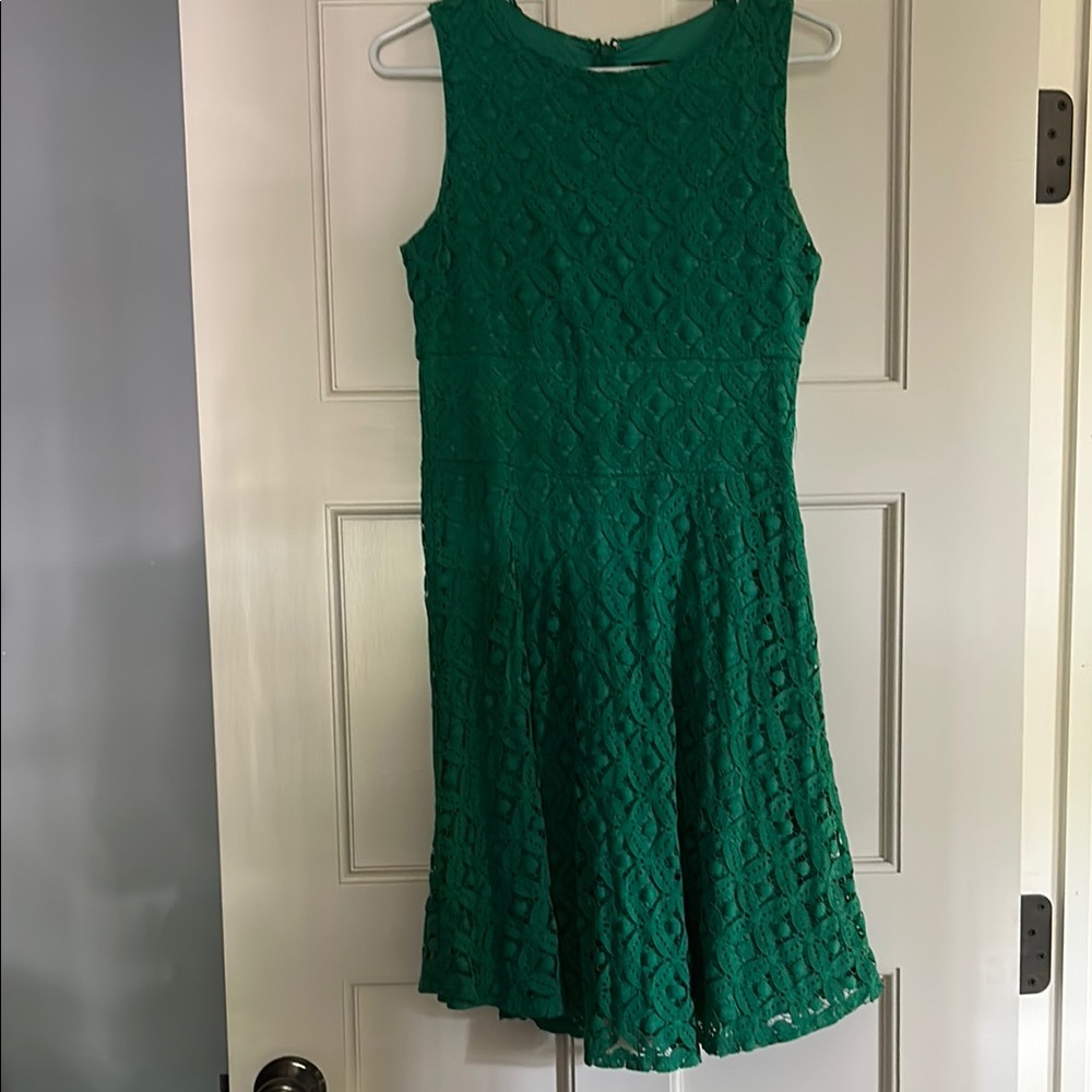 Green Lace Dress